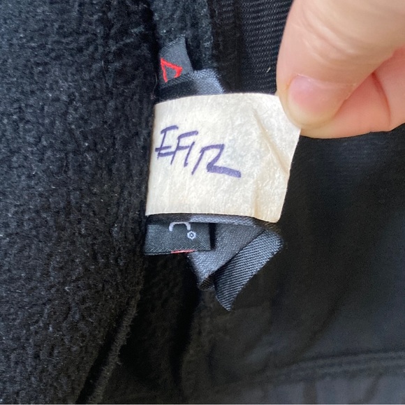 The North Face Womens Fleece Jacket Full Zip Pockets Logo Funnel Neck Small - Picture 9 of 9